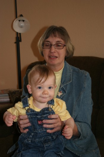 Elliot and his Grandma Anna